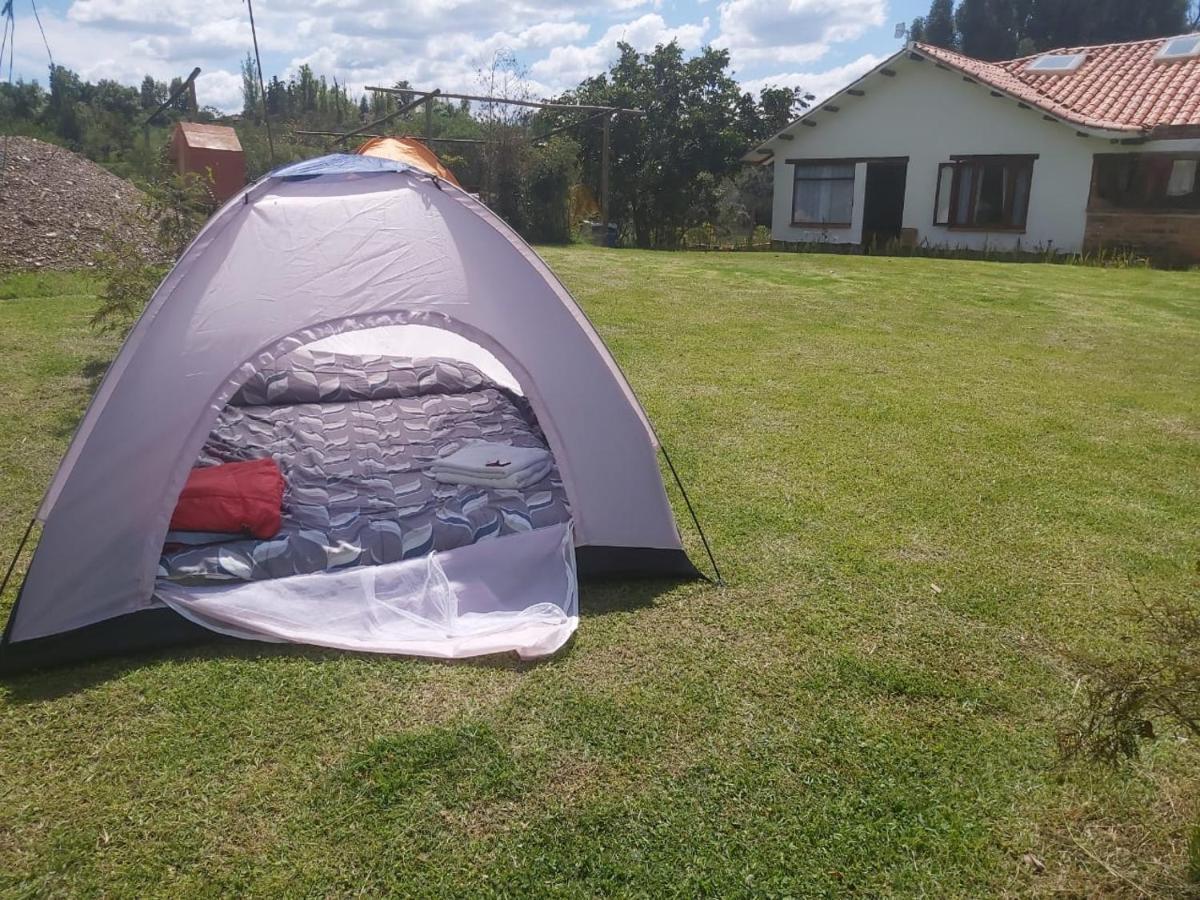 Hospedaje Y Zona De Camping Pistacho Villa de Leyva Exterior foto