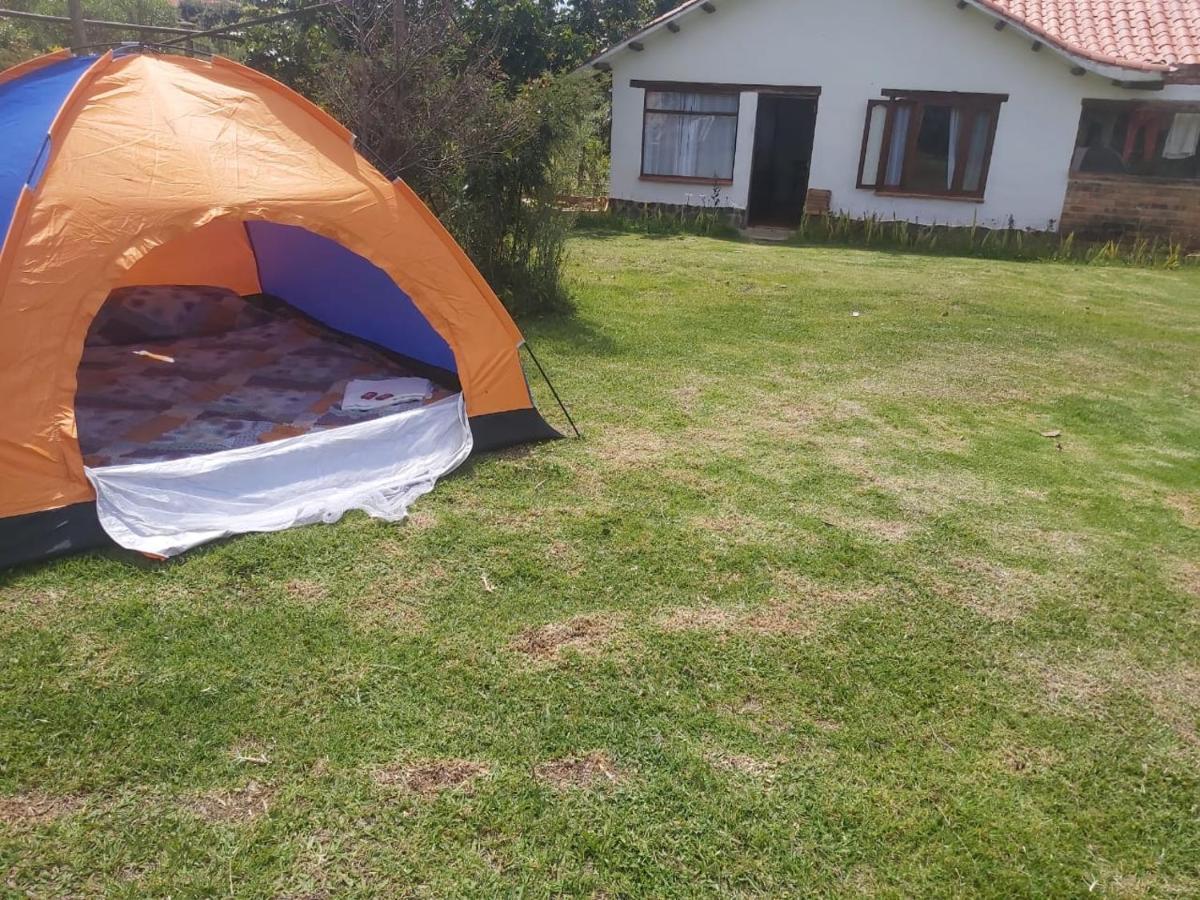 Hospedaje Y Zona De Camping Pistacho Villa de Leyva Exterior foto
