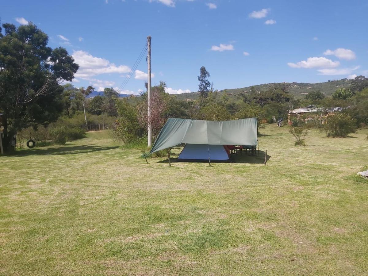 Hospedaje Y Zona De Camping Pistacho Villa de Leyva Exterior foto