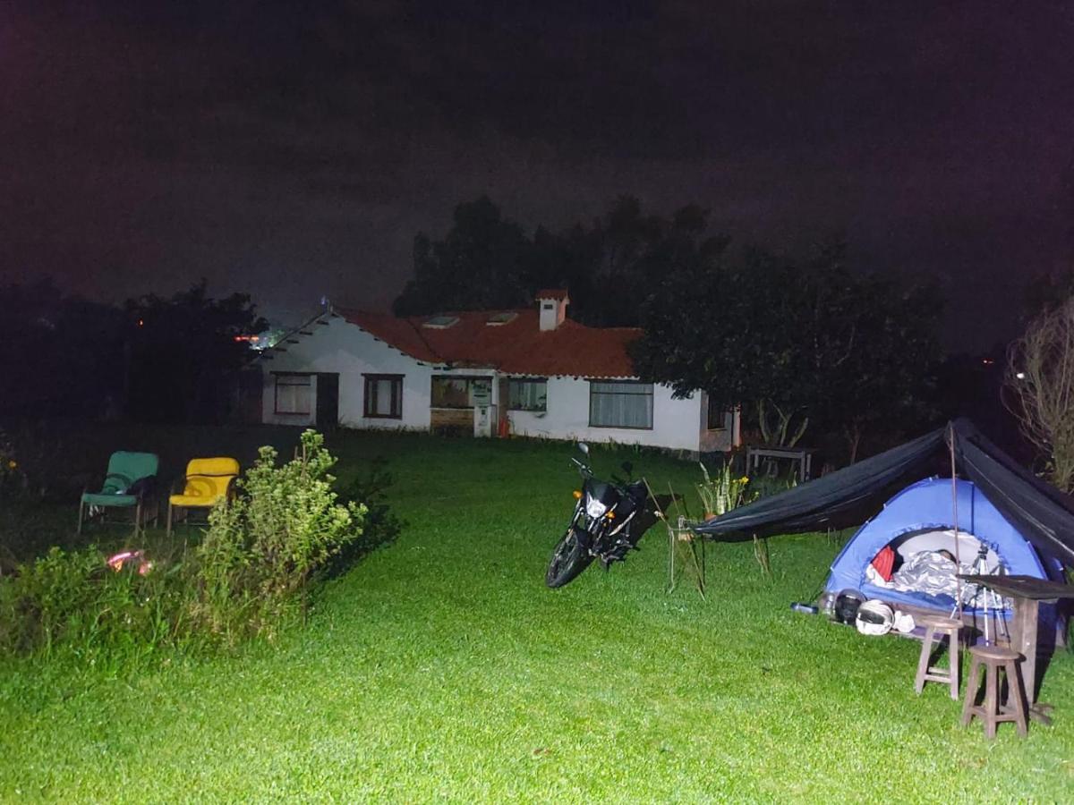 Hospedaje Y Zona De Camping Pistacho Villa de Leyva Exterior foto